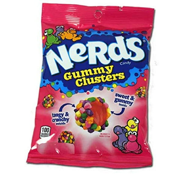 Nerds Gummy Clusters Delicious Tangy and Crunchy Sweet and Gummi