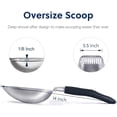thumbnail image 4 of RUseeN Cat Litter Scoop Stainless Steel Mesh Scooper Long Handle Deep Shovel Non-Stick Coated Metal Litter Scoop for Litter Box Kitten Pooper Lifter Large 13.7 inch, 4 of 7