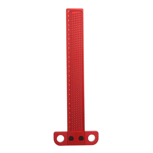 Regla Cuadrada Tipo T Para Carpintería, Herramienta De Marcado De Carpintería De Medición De Trazador De Aleación De Aluminio (T-260) Serendint TO003944-00