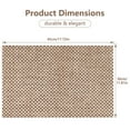 thumbnail image 4 of VCVCOO Placemats Set of 4 - Heat Resistant Place Mats, Washable Vinyl Table Mats for Kitchen Dining 12x18 inch, 4 of 12
