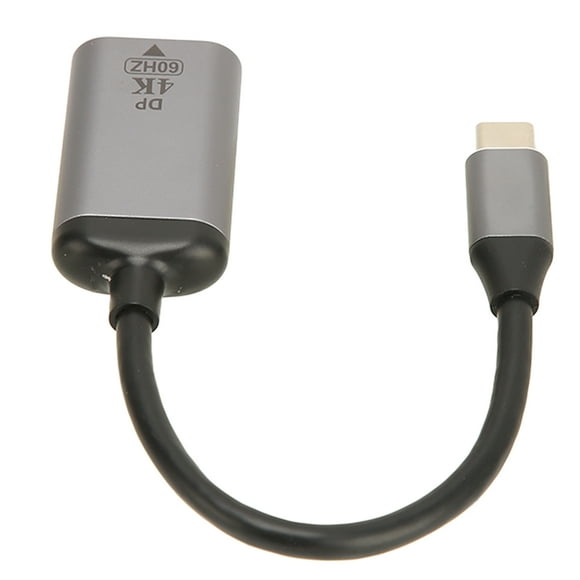 USB C To Adapter, Stable Transmission 4K 60Hz Portable Size Plug And Play USB C To DisplayPort Adapter For TV