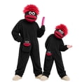 thumbnail image 2 of Halloween Onesie for Kids Big Mouth Monster Jumpsuit Plush Halloween Pajamas Halloween One Piece Sleepwear Homewear, 2 of 5