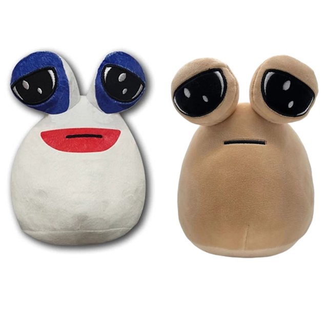 Juego popular My Pet Alien Pou juguete de peluche Furdiburb emoción Alien Plushie relleno Animal Pou muñeca 22cm