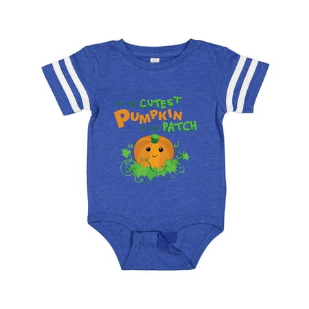 

Inktastic I m the Cutest Pumpkin in the Patch Gift Baby Boy or Baby Girl Bodysuit