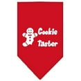thumbnail image 3 of Christmas Pet and Dog Bandana Screen Printed, "Cookie Taster", 3 of 9