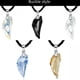 thumbnail image 4 of Collar con colgante de la suerte personalizado para hombre, accesorio para pareja, largo ajustable y sencillo con cristales de estrella y púas dominantes, 4 of 5