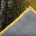 thumbnail image 6 of Swirl Black And Yellow 5x7 ft Shag Area Rug, 6 of 6