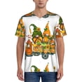 thumbnail image 4 of Haiem Hip Hop Hipster Baseball Jersey Button Down Shirts Sports Uniforms Men Women Jersey(Thanksgiving Truck,Small), 4 of 9