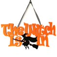 thumbnail image 3 of Halloween Hanging Sign Festive Soft Spooky Door Hanging Prop Front Door Decor, 3 of 4