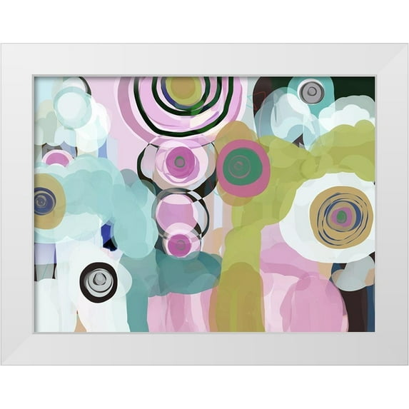 Auda, Christine 32x25 White Modern Wood Framed Museum Art Print Titled - Earthy