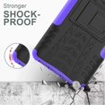 thumbnail image 3 of Coques iPhone 7 Plus, Étui iPhone 8 Plus, avec Protecteur d'Écran HD, Coques Protectrices Antichoc Robustes à Double Couche avec Support pour iPhone 7 Plus/8 Plus (Violet), 3 of 7