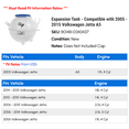 thumbnail image 2 of Expansion Tank - Compatible with 2005 - 2015 Volkswagen Jetta A5 2006 2007 2008 2009 2010 2011 2012 2013 2014, 2 of 2