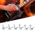 thumbnail image 1 of Electric Guitar Tuning Peg, Guitar Locking Tuner Wide Compatibility 6Pcs Accurate Adjustment  for Replacement, 1 of 8