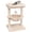Beige-Top Perch with Basket, variant on Black Top Perch with Basket Cat Tree with Coffin Bed