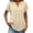 Beige_BC03, variant on Womens Summer Tops Short Sleeve Basic Casual V Neck T Shirts Trendy Lightweight 2026 Light Green 2XL