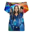 thumbnail image 4 of The Thundermans Undercover Women's T Shirt Short Sleeve Off Shoulder Tee Shirt Tops 3D Printing Summer Soft Comfortable T-Shirt, 4 of 7