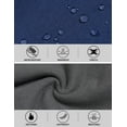 thumbnail image 4 of Little Donkey Andy Women's Hiking Snow Ski Pants Fleece Lined Cargo Pants Water Resistant Windproof Insulated Softshell Blue M, 4 of 7
