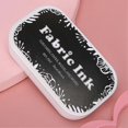 thumbnail image 3 of Tampon encreur coloré en éponge de style restauration, accessoires de bricolage pour tampon en caoutchouc, papier, tissu BD-282 noir, 3 of 4