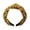 Yellow, variant on MSJUHEG Western Headbands,Face Wash Headband,Makeup Headband,Thick Headbands,Padded Headband,Velvet Bow Knot Hairband Hair Head Hoop Sweet Hair Headband Black One Size