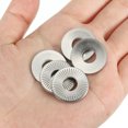 thumbnail image 5 of 304 Stainless Steel Flat Washers M8x22mm Belleville Spring Disc Washer Conical Knurled Metric Gasket 50 Pack, 5 of 6