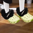 thumbnail image 4 of ADDHAT 1Par Interior Cálido Negro Desmontable Para Zuecos Y Sandalias, 4 of 8