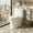 Gloss White, variant on Resenkos Toilet, Tall Toilet,1.1/1.60 GPF Dual-Flush One Piece Toilet, Soft Close 1000 Gram Map Flushing Score Toilet, Pink Flower