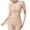 Beige, variant on WMTBSRSW Plus Size Shapewear Tummy Control Breathable Shapewear Tops Lace Body Shaper for Women Bra-in-one Shapewear Tops