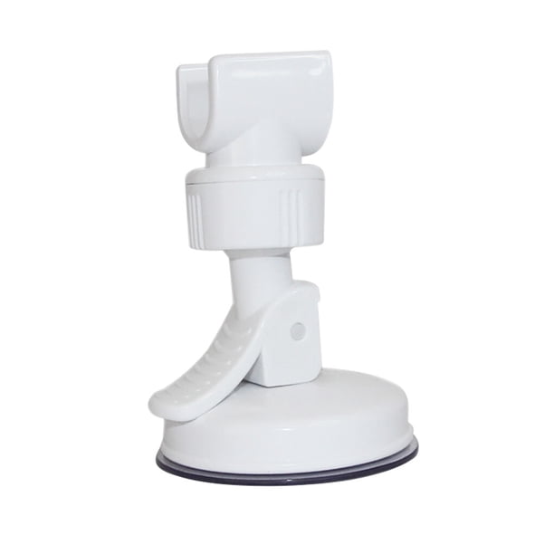 Ounissouiy Soporte de cabezal de ducha ajustable montado en la pared ventosa soporte de baño giratorio de 360 ° soporte de rociador doméstico Juegos de accesorios de baño blanco Ounissouiy HA004486-01