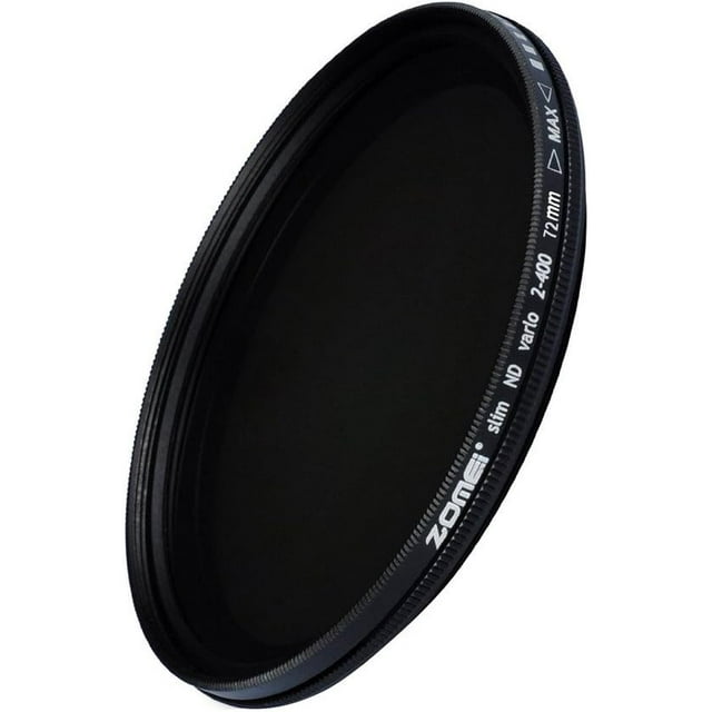 Zomei 72mm Ultra Slim ND2-ND400 Fader Variable Neutral Density Adjustable ND Lens Filter Optical Glass