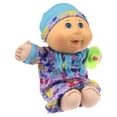 thumbnail image 6 of Cabbage Patch Kids 12.5" Naptime Blonde Baby - Lavender Sleep Sack, 6 of 9