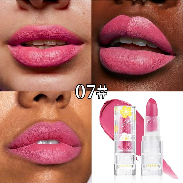 Xihbxyly Set de Labiales Mate, Colección de 12 Tonos Vibrantes, Fórmula Hidratante de Larga Duración, Acabado Resistente Al Agua y a Las Manchas, para Uso Diario o para La Noche, Perfecto para Todos