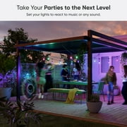 Nanoleaf Essentials Matter Smart Multicolor Outdoor String Lights Smarter Kit 15m (49ft)