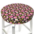 thumbnail image 3 of Fotbe Strawberry Stool Covers Round,Waterproof Round Bar Stool Covers Bar Chair Covers Washable Stool Cushion Slipcover for 12-14 Inch Chair-13 inch, 3 of 7