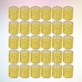 thumbnail image 4 of 30PCS Elegant Napkin Ring with 8 Row Rhinestone Pretty Napkin Holder Napkin Buckle Decoration for Wedding Party (Golden), 4 of 8