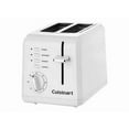 thumbnail image 3 of Cuisinart Plastic Compact 2 Slice White Toaster, 3 of 6