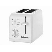 Cuisinart Plastic Compact 2 Slice White Toaster