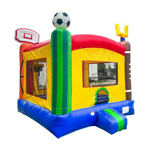 Herokiddo HKBH-Sport13 14 x 13 ft. Sports Bounce House
