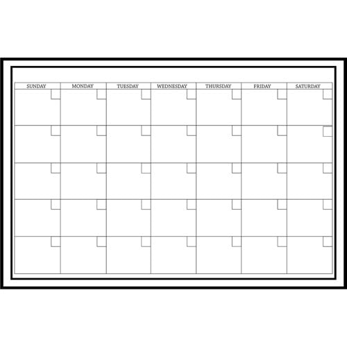 Brewster Wallpops Monthly Dry Erase Calendar Decal White Large Walmart Com