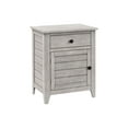 thumbnail image 3 of Monarch Specialties Accent Table, Nightstand, Storage Drawer, End, Side Table, Bedroom, Lamp, Storage, Grey Veneer, Transitional, 3 of 4