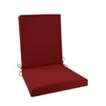 thumbnail image 2 of 1 Seat Cushion Outdoor Dining Chair Cushions Patio Square Seat Cushions for Metal/Wicker Chairs &, 2 of 8