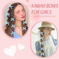 thumbnail image 4 of Dalrosia 20PCS Mini Green Bow Hair Clip, Non-Slip Cute Small Hair Bow, Y2K Sweet Plaid Craft Bowknot Hair Barrettes Accessories for Women Teens, 4 of 5