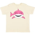 thumbnail image 3 of Inktastic Cute Pink Shark Boys or Girls Toddler T-Shirt, 3 of 5