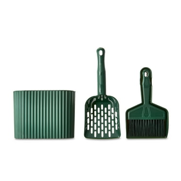 Vibrant Life 3-in-1 Litter Scoop with Sweep & Caddy