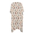 thumbnail image 3 of FKELYI Kentucjy Horse Racing Cactus Print Kimono Coverups for Women Soft Beach Cover Up Half Sleeve Summer Cardigan Bikini Cover Ups Resort Wear Casual Cruise Outfits, 3 of 6