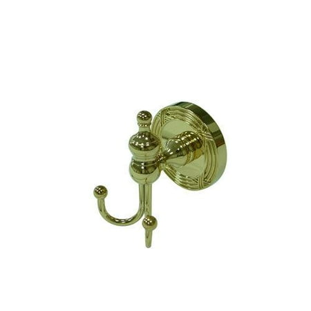 Kingston Brass BA9917 Robe Hook Templeton Accessory Double Hook ;Polished Brass