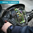 thumbnail image 5 of 360° Universal Phone Mount for Bike Motorcycle, Bicycle Adjustable Holder with Grip for iPhone 15 14 13 Pro Max Samsung Android Smartphone, Black, 5 of 10