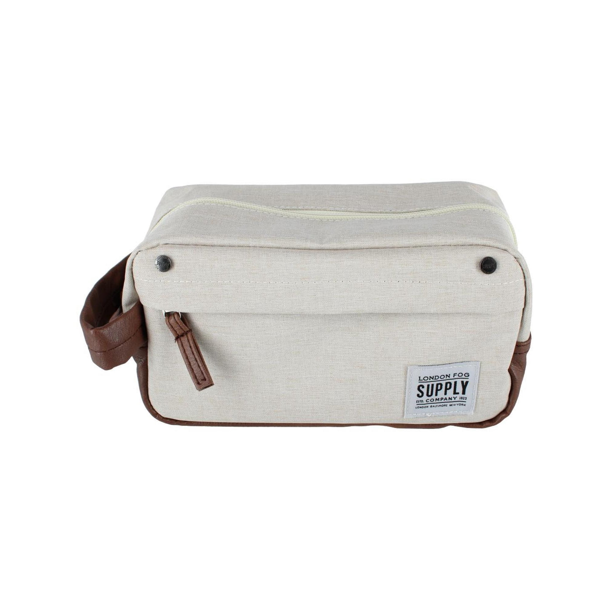 London Fog Accessory Case Travel Kit with Carrying Handle (Men)