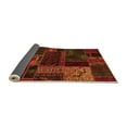 thumbnail image 2 of Ahgly Company Indoor Rectangle Oriental Orange Modern Area Rugs, 8' x 10', 2 of 4