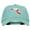 Mint, variant on Florida State Flag Map Embroidered Unstructured Washed Cap - Red OSFM