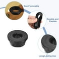 thumbnail image 3 of Uxcell 2Pack Rubber Grommets 23mm Drill Hole, 12mm ID Top Hat Hole Plug Grommet, 3 of 6